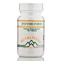 Enzyme Forte - 100 Tablets by Nutri West