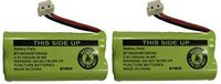 Replacement Battery BT184342 / BT284342 for many GE / RCA Cordless Telephones (see description) (2-Pack)