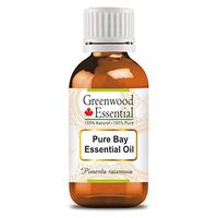 Greenwood Essential Pure Bay Essential Oil (Pimenta racemosa)100% Natural Therapeutic Grade Steam Distilled 100ml (3.38 oz)