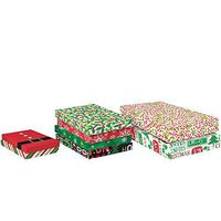 amscan Boxes, Printed Paper, 8 Ct.