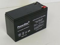 PowerStar-Upgrade 9AH Battery for 12V 8Ah Security Alarm Battery 7Ah GS Portalac PE12V7