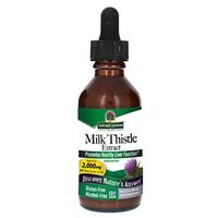 Nature's Answer Milk Thistle Extract | Promotes Healthy Liver Function | Cleanse and Detox Supplement | Non-GMO, Kosher Certified, Alcohol-Free & Gluten-Free 2oz