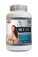 Immune System Booster - MCT Oil 3600 MG - Medium Chain TRIGLYCERIDES - 100% Pure - mct Oil unflavored Made from Coconuts - 1 Bottle 150 Softgels