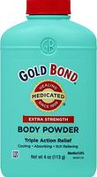 Gold Bond Medicated Body Powder, Extra Strength, 4 oz Shaker