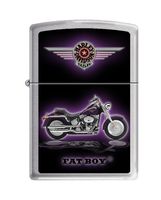 Zippo Harley-Davidson Bike Brushed Chrome Pocket Lighter