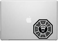 Lost Dharma Initiative Chef Decal Sticker - Vinyl Decal for Cars, Macbooks, and Other Laptops
