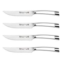 Cangshan N1 Series 1020342 German Steel Forged 4-Piece Steak Knife Set, 5-Inch Blade