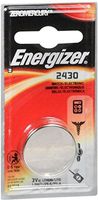 Energizer 2430 Watch/Electronic Lithium Battery 1 ea (Pack of 12)