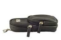 Valentia Cigars Leather Cigar Case, Black
