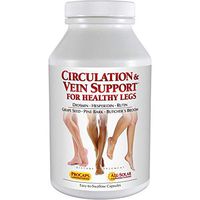 Andrew Lessman Circulation Vein Support for Healthy Legs 180 Capsules – High Bioactivity Diosmin Natural Oxidants Butcher's Broom Visibly Reduces Swelling & Discomfort in Feet, Ankles, Calves & Legs