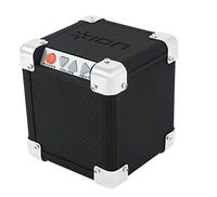 ION Audio Rock Block | Palm-Sized Wireless Bluetooth Speaker with 1/8" Input (15W)
