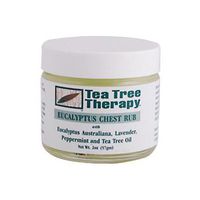 Tea Tree Therapy - Chest Rub, Eucalyptus 2 Oz ( Multi-Pack)