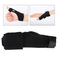 Finger Support Splints, Thumb Stabilizer Adjustable Thumb Splint Support for Any Thumb and Wrist(1#)