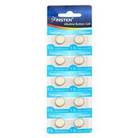 Insten 20 pcs 1.5V AG10 LR1130 Alkaline Button Coin Cell Batteries Watch Battery (Pack of 20-Piece Bundle Value Set)