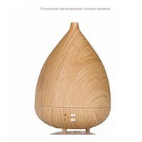 WONFAST® 300ML Wood Grain Design Ultrasonic Anion Aromatherapy Essential Oil Diffuser Cool Mist Humidifier Air Purifier Atmosphere Lamp for for Home, Office,Bedroom,Spa,Yoga (Light Wood)
