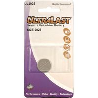 Ultralast Battery Lithium Cr2025 Equiv