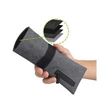 Tobacco Pipe Bags Pouches, Smell Proof Bag Lined with Activated Carbon, Smellproof Odorless Stash Storage Pouch & Case for Travel (Gray)