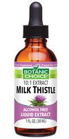 Milk Thistle, Cleanse and Support Liver Health, Alcohol Free Liquid Extract, 1 Fluid Ounce