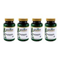 Swanson Niacinamide 250 mg 250 Caps 4 Pack