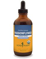 Herb Pharm Certified Organic Passionflower Liquid Extract for Mild and Occasional Anxiety - 4 Ounce