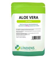Lindens Aloe Vera Juice 6000mg 2-Pack 180 Tablets Super Strength Supplement