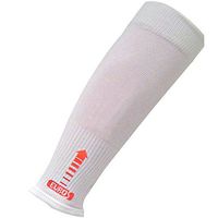 Eurosock Graduated Compression Calf Sleeve, Large, White