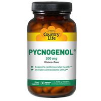 COUNTRY LIFE VITAMINS PYCNOGENOL 100 MG, 30 VCAP