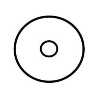 Rena Tabs / Wafer Seals, 13/16" Circle (Center Hole), Clear Film, for UT-361, T350, Box of 25,000 (fanfolded)