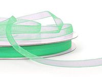 Ben Collection 1/4" X 50 Yard Plain Organza Ribbon Art & Sawing Craft Party Favor Gift Wrapping (Mint)