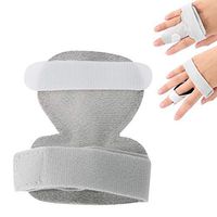 TMISHION Finger Brace Splint, Finger Splint, Finger Extension Splint Adjustable for Finger Trigger Mallet Finger Fractures Postoperative Care and Pain Relief Hand Support Splint Finger