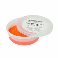 CanDo Microwavable TheraPutty Exercise Material, Orange: Soft, 3 oz