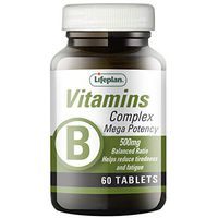 Lifeplan B Complex Mega Potency - 60 Tablets