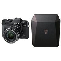 Fujifilm X-T20 Mirrorless Digital Camera w/XF18-55mmF2.8-4.0 R LM OIS Lens - Black + Fujifilm Instax Square SP-3 Black