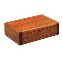 UOOOM Wood Cigarette Box Case Wooden Vintage Tobacco Box Holder Protective Cover