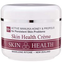 Madeleine Ritchie New Zealand 18+ Active Manuka Honey & Propolis Skin Health Creme for healing of persistent skin problems 3.4 fl. oz. Excellent for Eczema, Psoriasis, Dermatitis, Acne and Dry Skin.