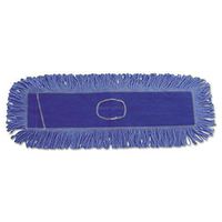 Boardwalk 1124 Mop Head, Dust, Looped-End, Cotton/Synthetic Fibers, 24 x 5, Blue