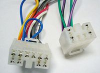 Factory Radio Replacement Wires That Plug into The Original Radio from a Toyota, Prius, 2001, 2002, 2003