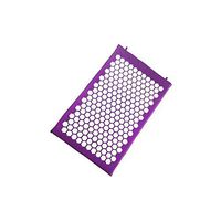 Acupressure Mat Chinese Traditional Acupuncture Mat Shakti Mat Massager Device Massage Cushion for Yoga,Purple