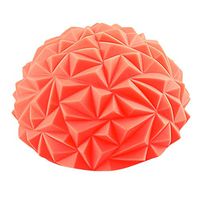 Diaclara Foot Acupressure Massage Balance Exercise Ball for Lumbar Shoulder Arch Supports, Spiky Stress Relief Gifts for Body Deep Tissue Muscle Reflexology (Orange)