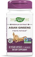 Nature's Way, Ginseng Asian Standardized Extract - 60 softgels