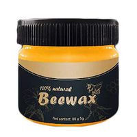 Aleola Wood Seasoning Beewax Multipurpose Natural Beewax Beewax - Furniture Care Complete Solution Beeswax, Home Cleaning Polished Waterproof and Wear-Resistant Beeswax (B)