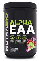 NutraBio Alpha EAA (Cherry Limeade) – All-Day Recovery, Focus, and Hydration Supplement