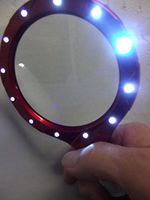 Magnifying Glass New 5 X Power (Wow) Hand Held with 12 LED Super Bright Lights, Increases Optical Clarity--Batteries Included, A Great Gift