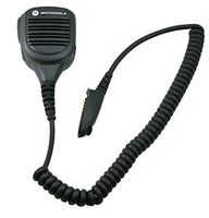 Motorola PMMN4039A Speaker Mic, Remote, 2-23/64 in. H, Black