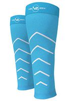 Calf Compression Sleeve Toeless Socks - Improve Circulation for Shin Splint- Best Footless Leg Support Sleeves for Calves - Calf Pain Recovery - Calf Guard for Running, Cycling, Maternity, Travel