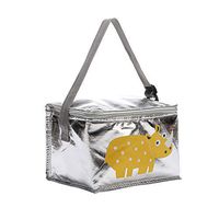 Meidexian888 6L Kid Lunch Bag,Insulated For Women Men Kids Cooler Adults Tote Food Lunch Box (E)