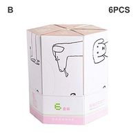 Heitaisi Facial Tissue, 3-ply Car Cleaning Paper Soft Hand Tissue in Triangle Box, 120 Sheets