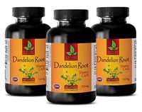 Blood Pressure Pills for Men - Dandelion Root 520 MG - Dietary Supplement - Dandelion Root Vitamins - 3 Bottles 540 Capsules