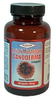 Reishi Mushroom Ganoderma (Lingzhi) 500mg - 100 Capsules