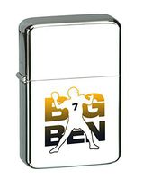 Hat Shark Football Sports Athletic Player KGM Thunderbird Vintage Lighter - High Polish Chrome (Big Ben #7)